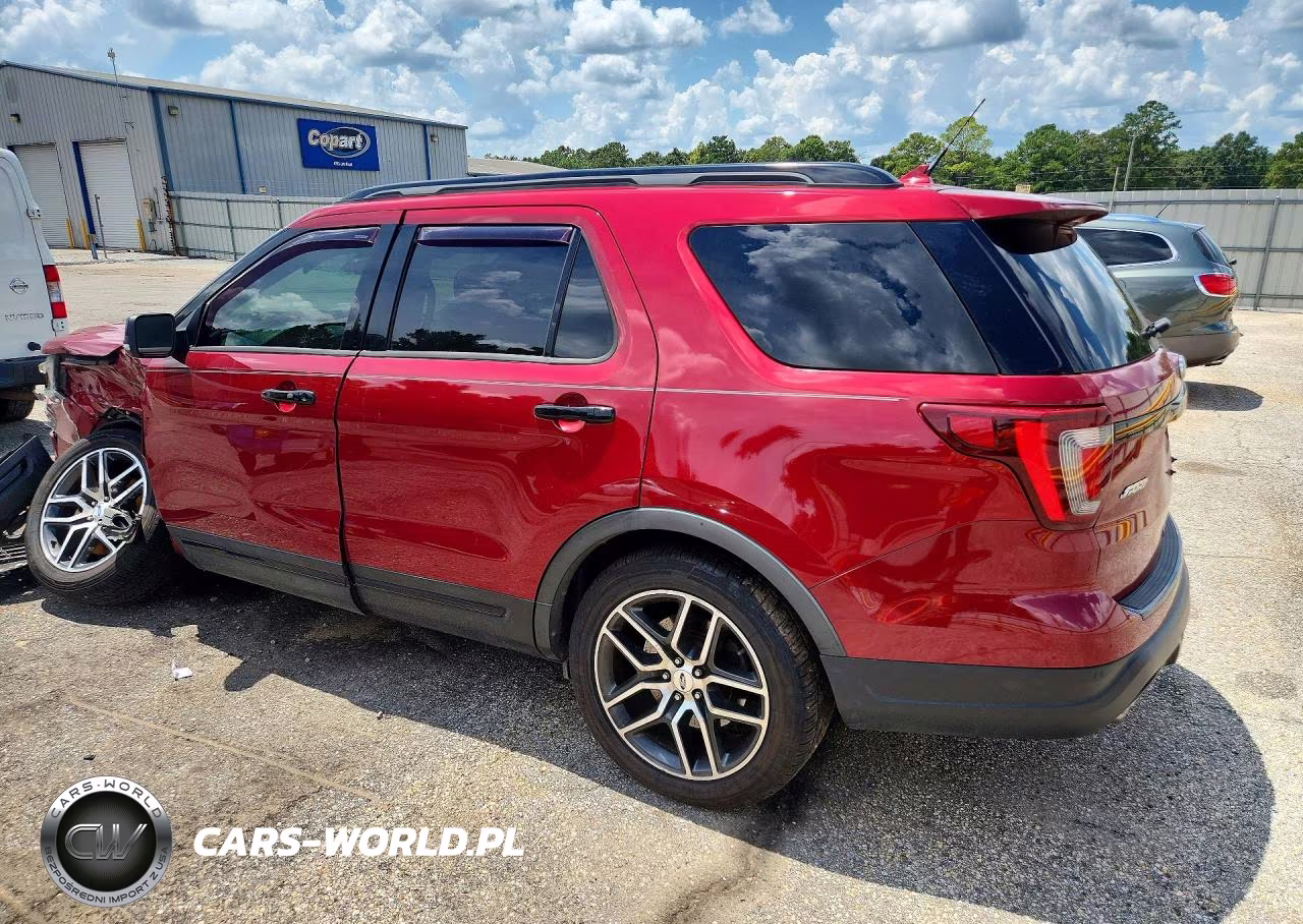 2018 Ford Explorer Sport VIN:1FM5K8GT4JGC63109 - 2