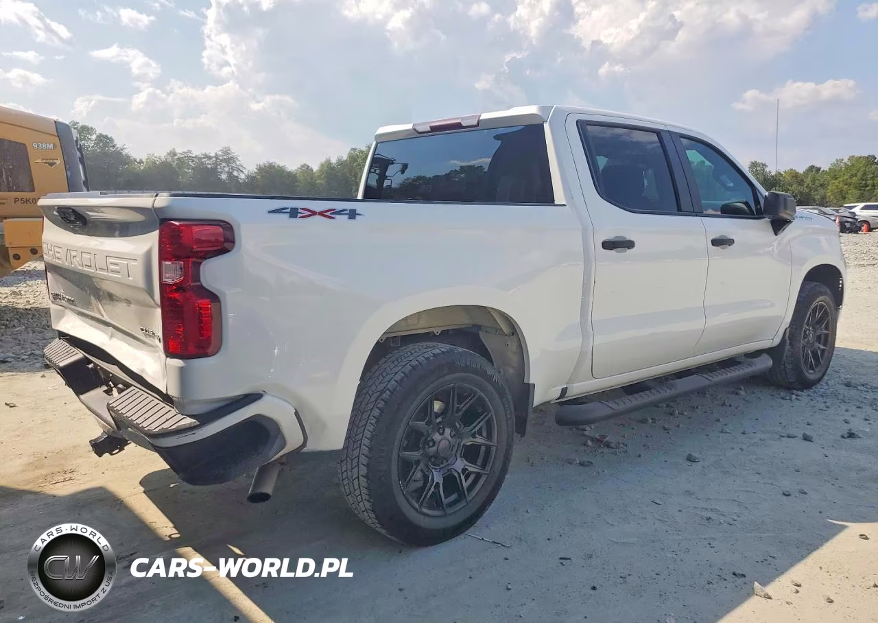 2022 Chevrolet Silverado K1500 Custom VIN:1GCPDBEK2NZ507056 - 3
