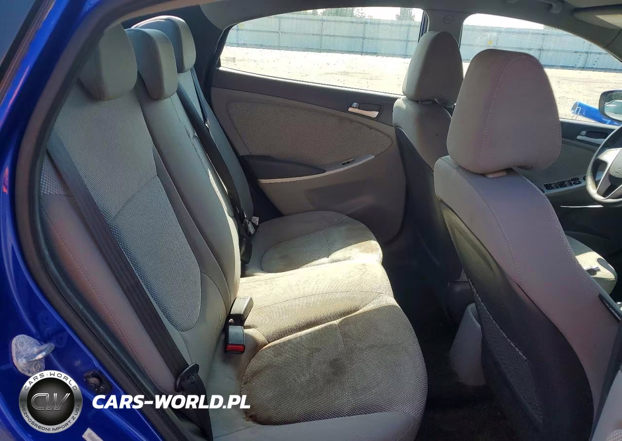 2013 Hyundai Accent Gls VIN:KMHCT4AE9DU509312 - 10