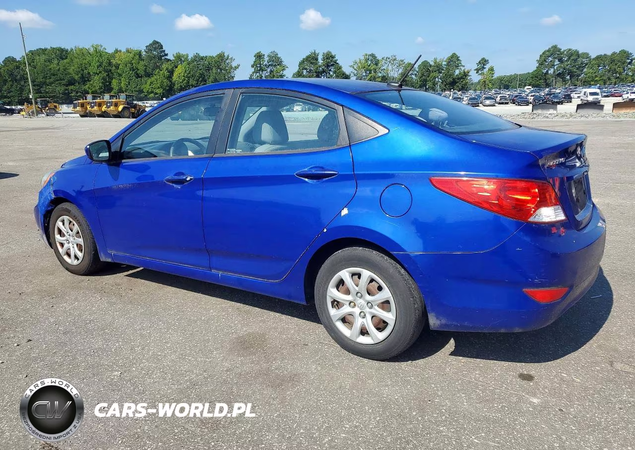 2013 Hyundai Accent Gls VIN:KMHCT4AE9DU509312 - 2