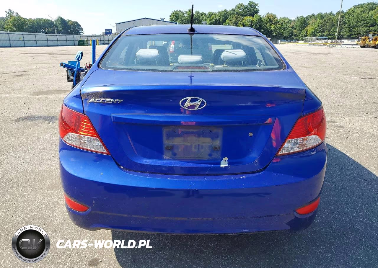 2013 Hyundai Accent Gls VIN:KMHCT4AE9DU509312 - 6