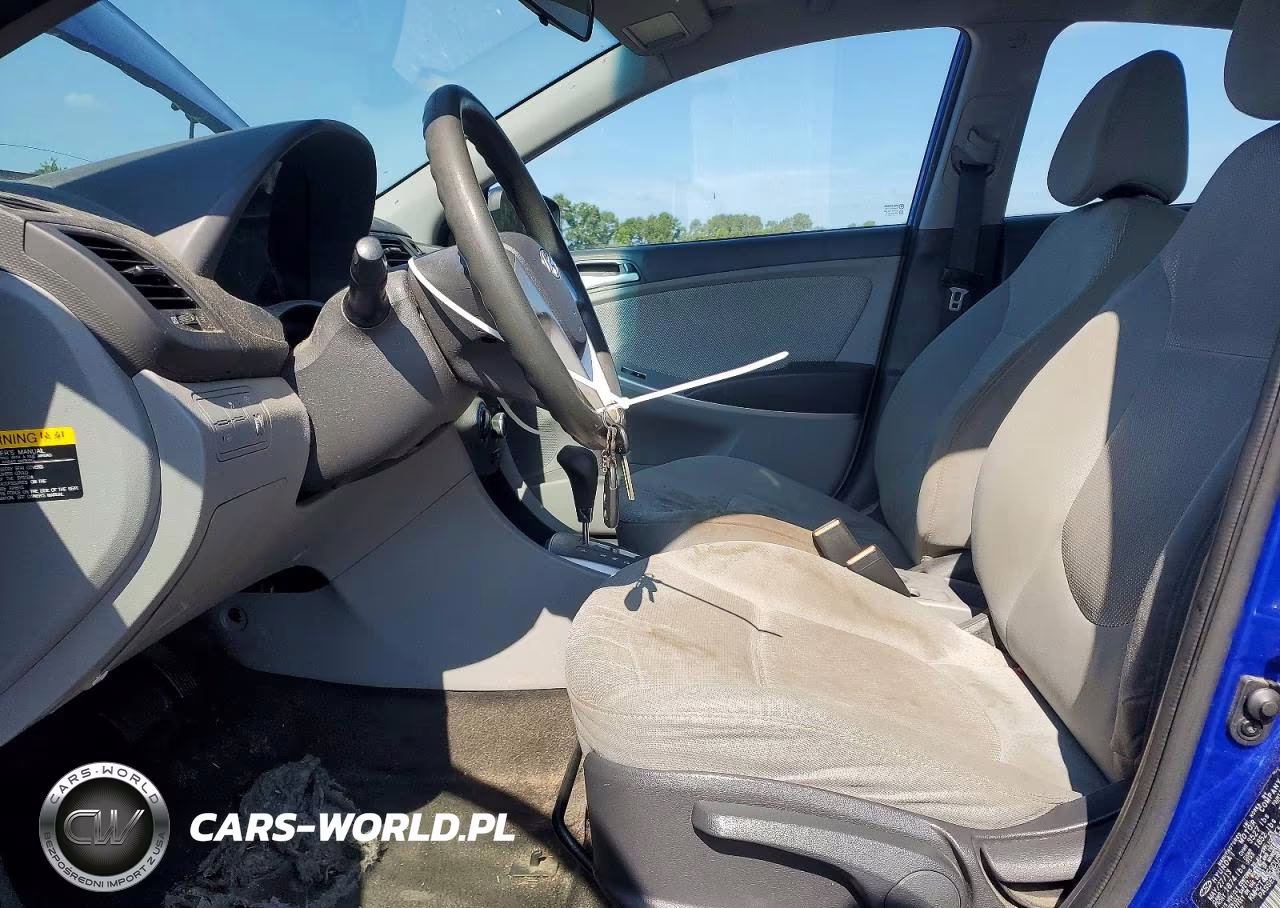 2013 Hyundai Accent Gls VIN:KMHCT4AE9DU509312 - 7