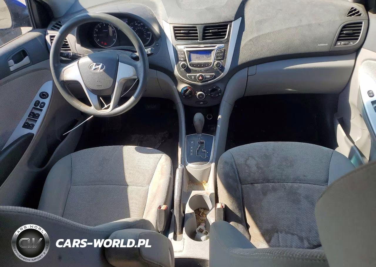 2013 Hyundai Accent Gls VIN:KMHCT4AE9DU509312 - 8