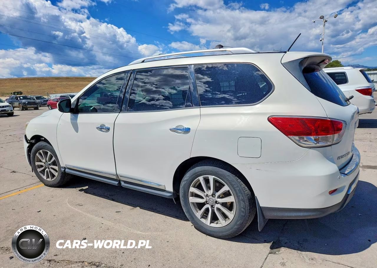 2014 Nissan Pathfinder Sl VIN:5N1AR2MM3EC698222 - 2