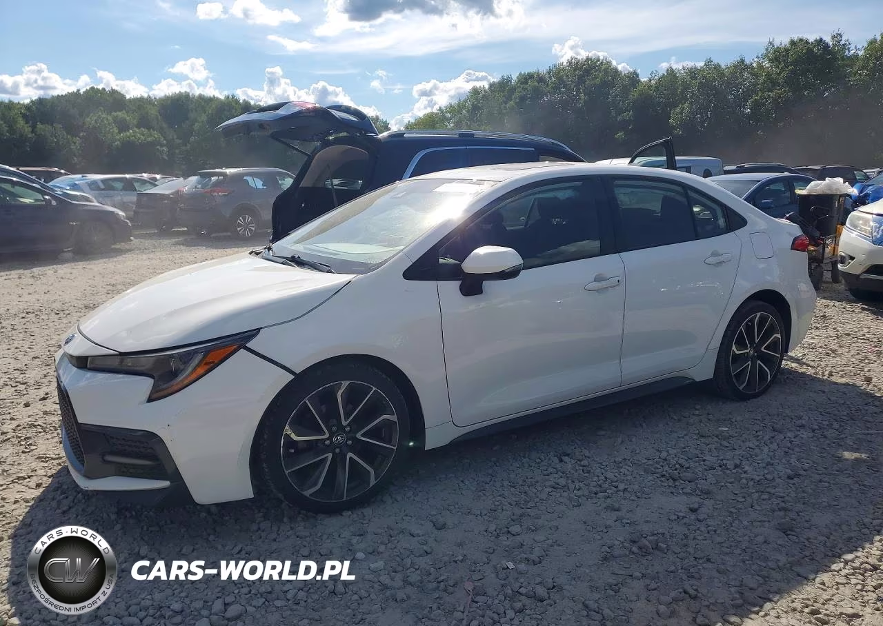 2022 Toyota Corolla Se VIN:JTDP4MCEXNJ088719 - 1