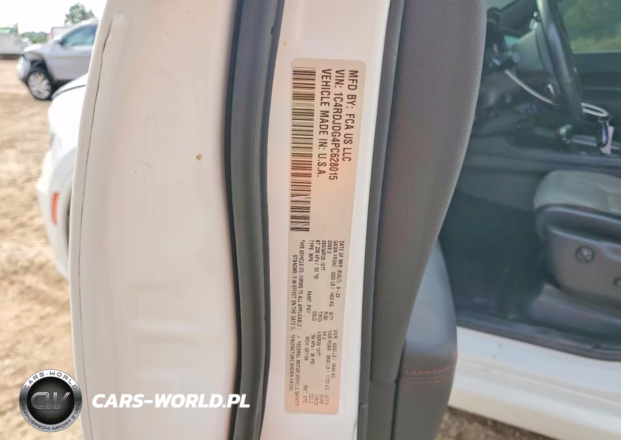 2023 Dodge Durango Gt VIN:1C4RDJDG4PC628015 - 13