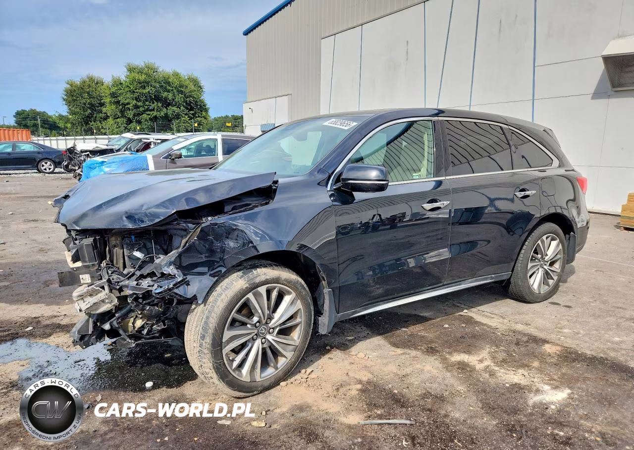 2017 Acura Mdx Technology VIN:5FRYD4H53HB030409 - 1