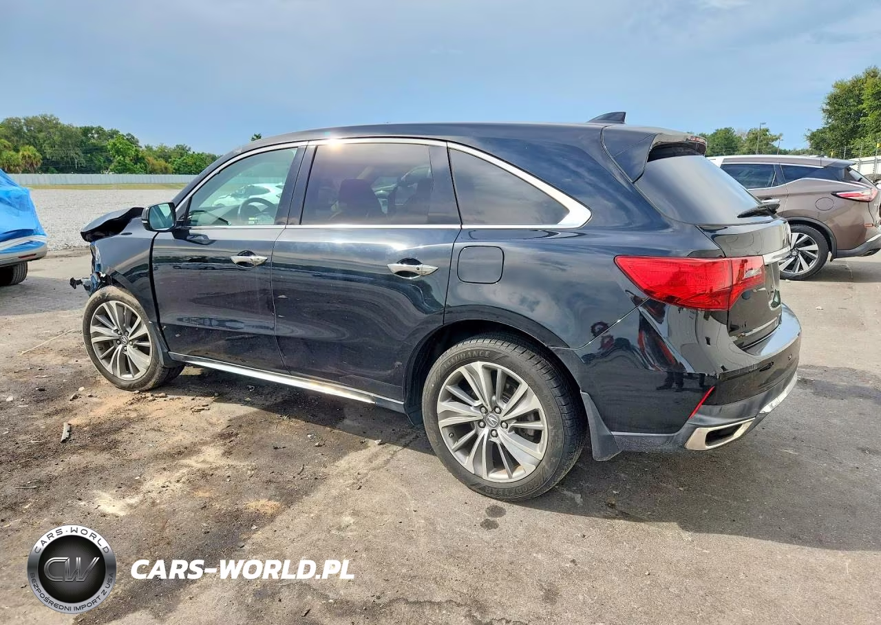 2017 Acura Mdx Technology VIN:5FRYD4H53HB030409 - 2
