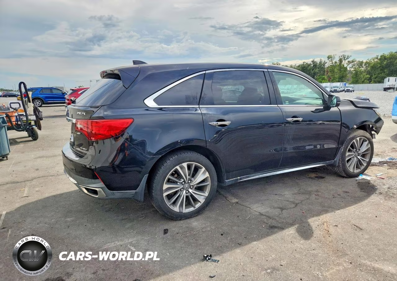 2017 Acura Mdx Technology VIN:5FRYD4H53HB030409 - 3
