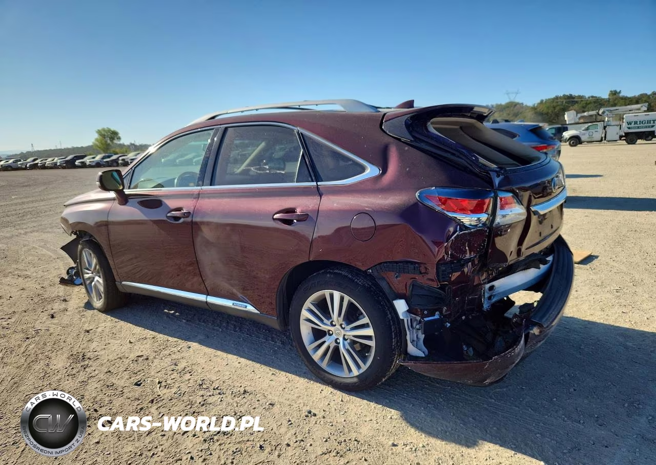 2015 Lexus Rx 450H VIN:2T2BC1BA7FC007811 - 2