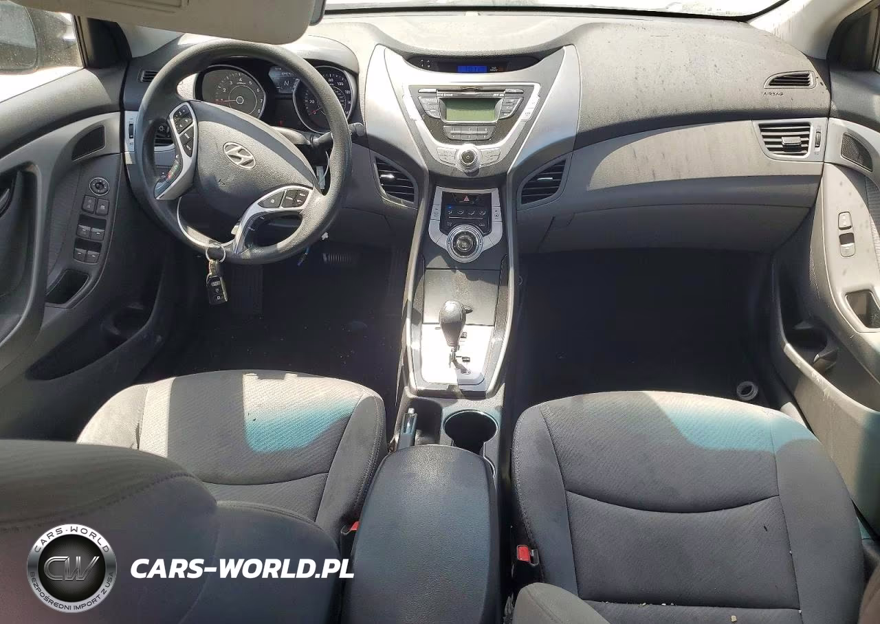 2011 Hyundai Elantra Gls VIN:5NPDH4AE9BH022368 - 8