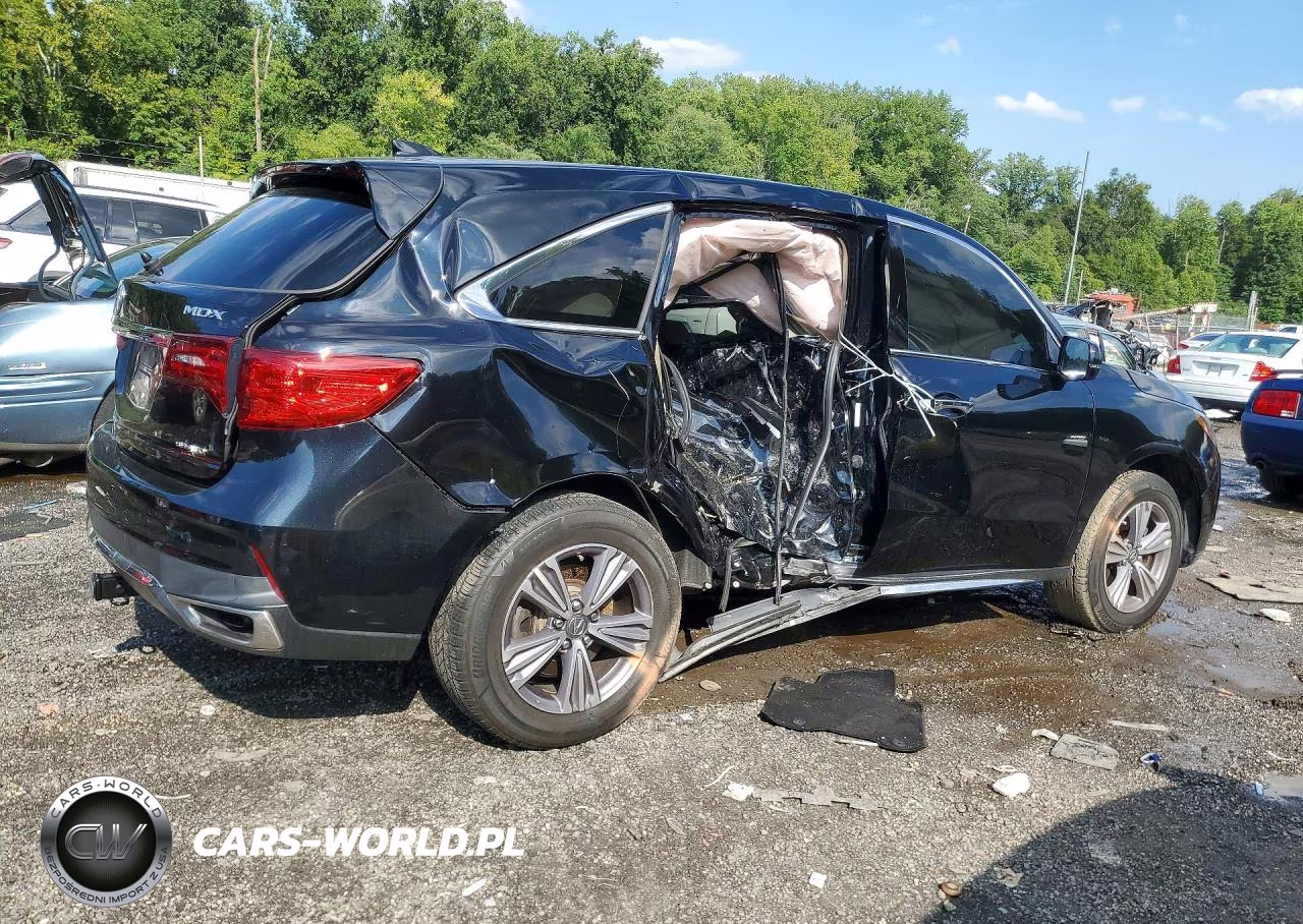 2020 Acura Mdx VIN:5J8YD4H35LL023422 - 3