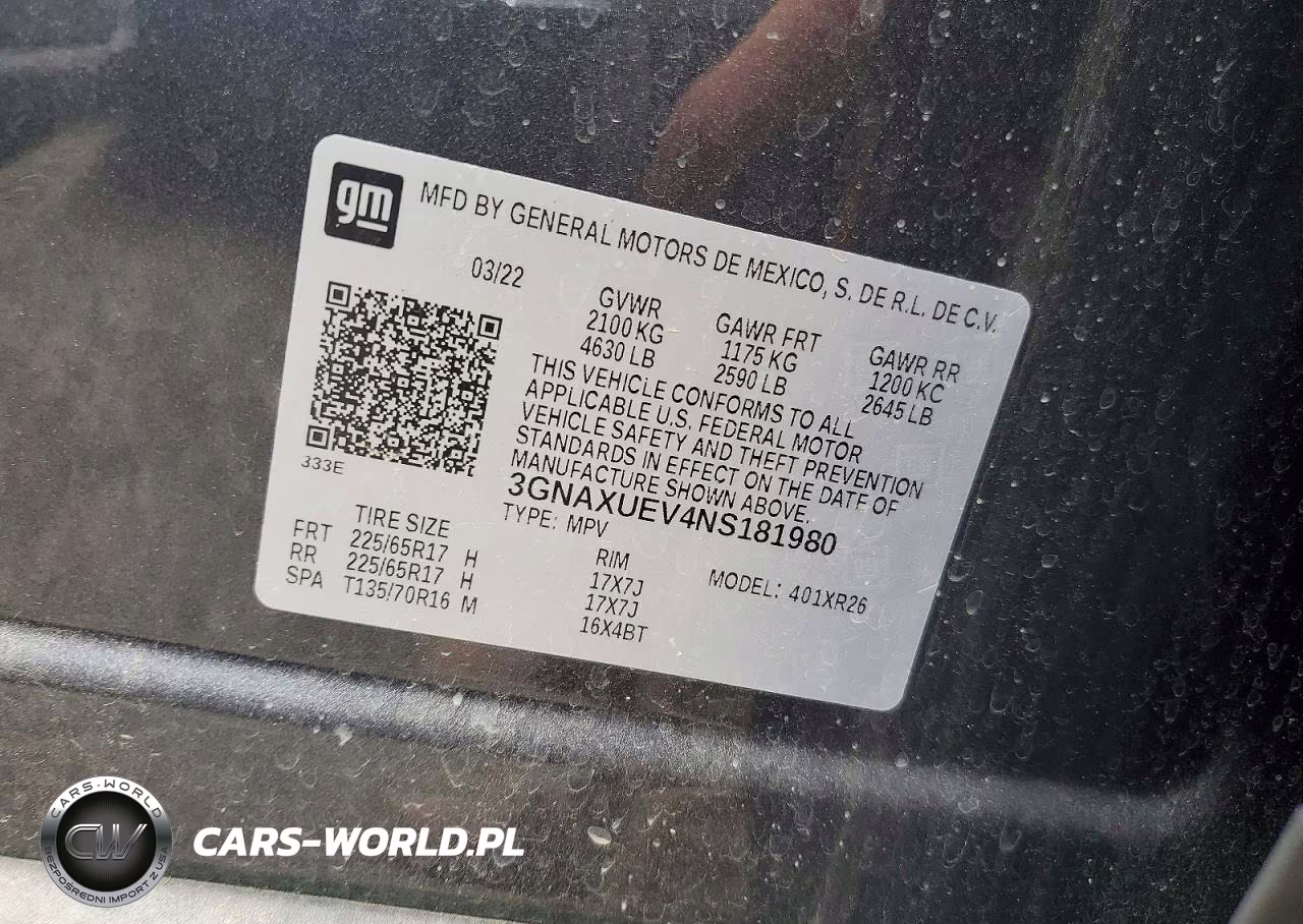 2022 Chevrolet Equinox Lt VIN:3GNAXUEV4NS181980 - 13