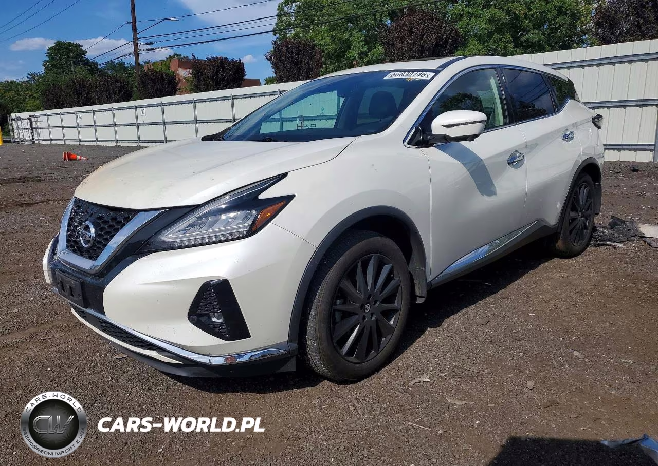 2021 Nissan Murano Sl VIN:5N1AZ2CS6MC125801 - 1