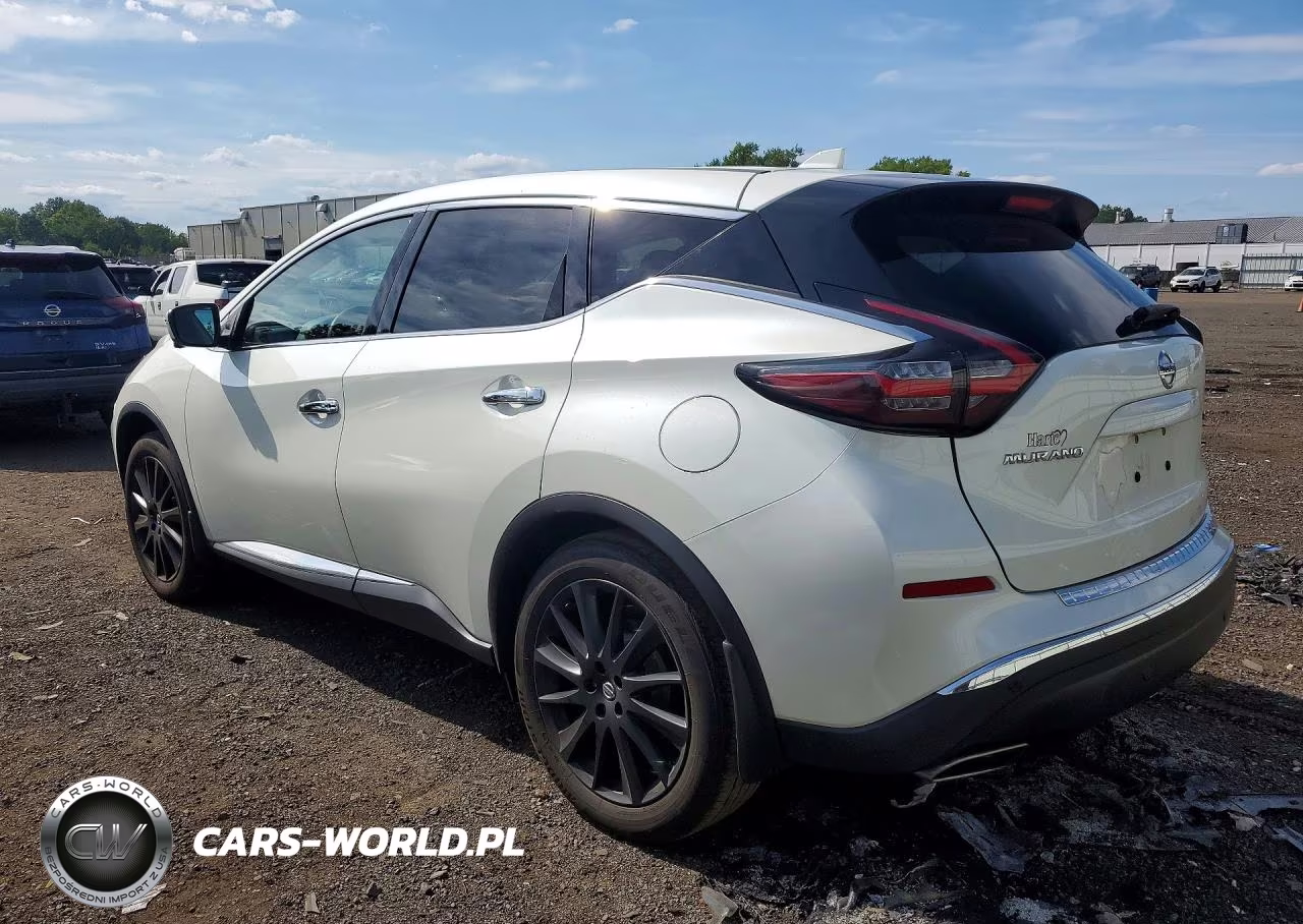 2021 Nissan Murano Sl VIN:5N1AZ2CS6MC125801 - 2
