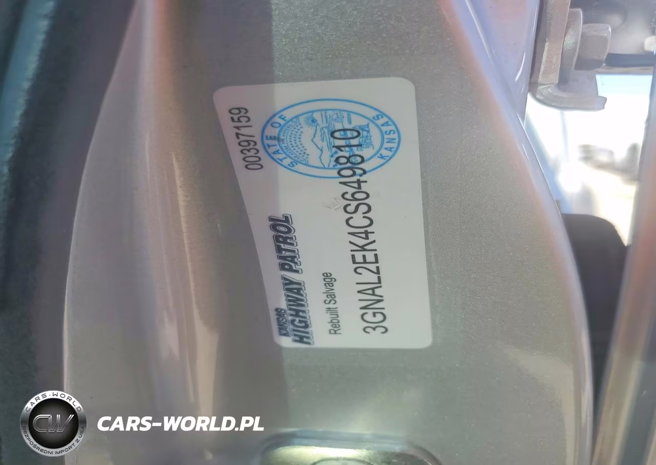 2012 Chevrolet Captiva Sport VIN:3GNAL2EK4CS649810 - 12