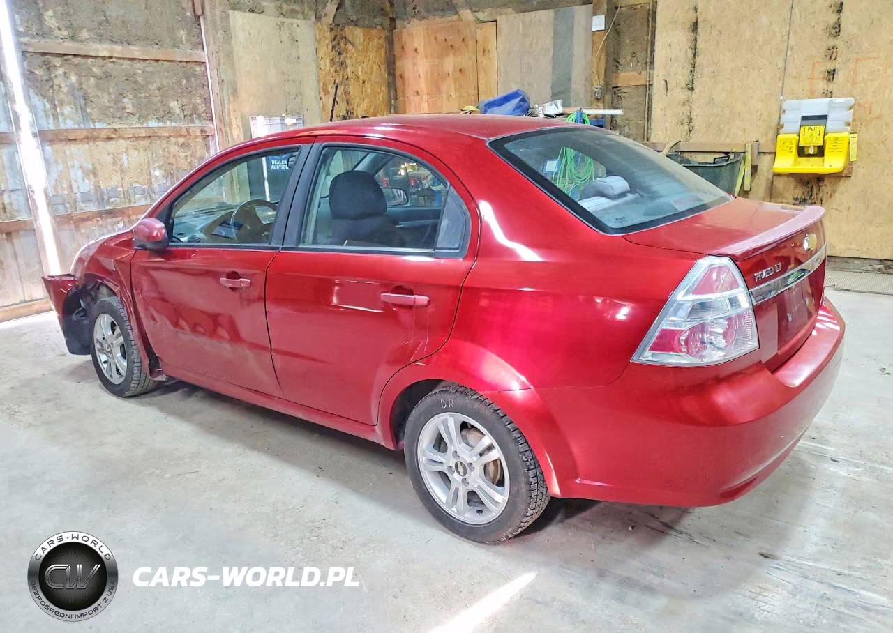 2011 Chevrolet Aveo Ls VIN:KL1TD5DE6BB186954 - 2