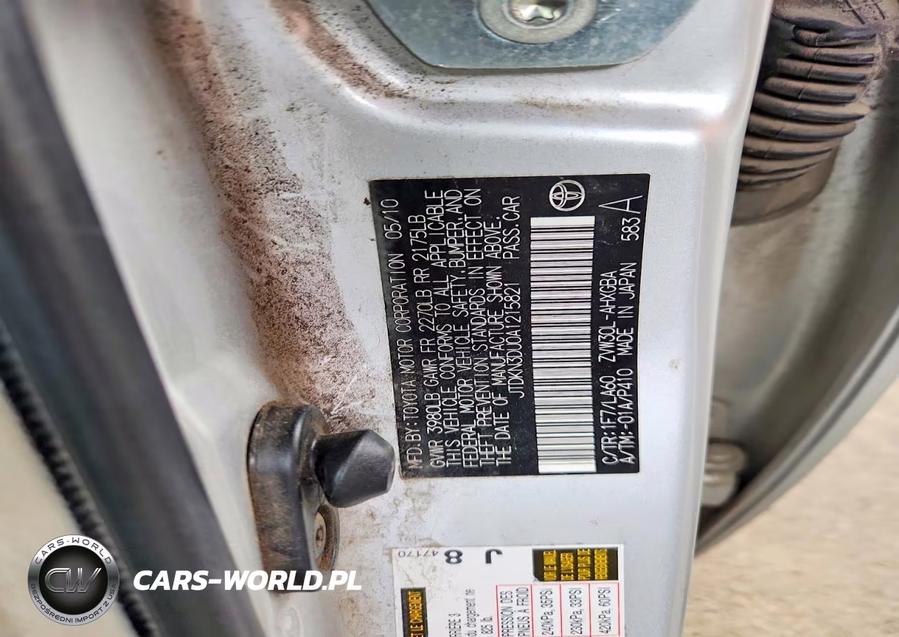2010 Toyota Prius Iv VIN:JTDKN3DU0A1215821 - 12