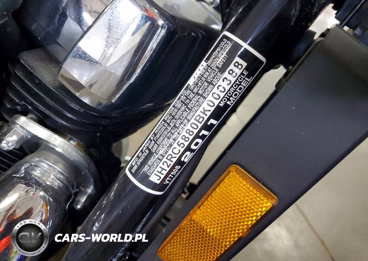 2011 Honda Vt750 Rs VIN:JH2RC5880BK000388 - 10