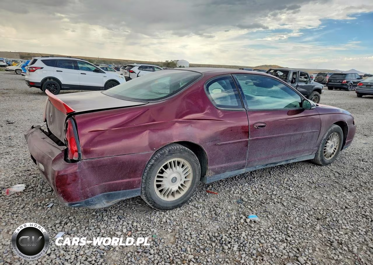 2002 Chevrolet Monte Carlo Ls VIN:2G1WW12E629308590 - 3
