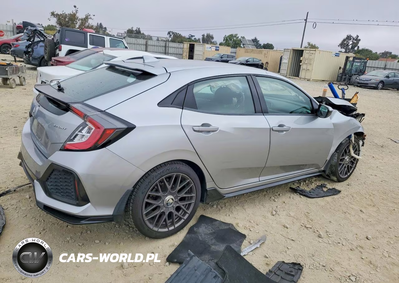 2018 Honda Civic Sport VIN:SHHFK7G41JU241010 - 3