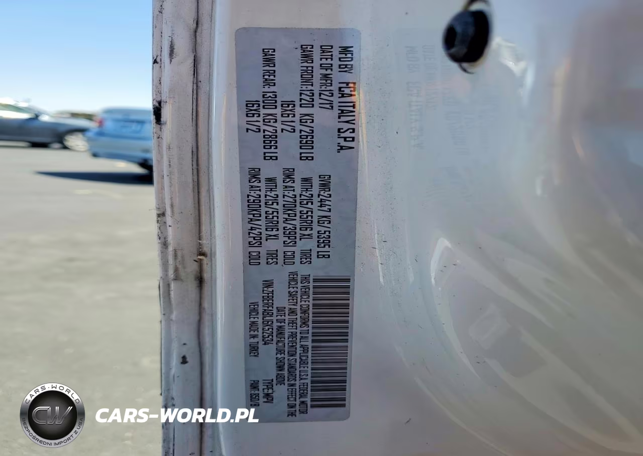 2018 Ram Promaster City VIN:ZFBERFAB1J6K52534 - 12