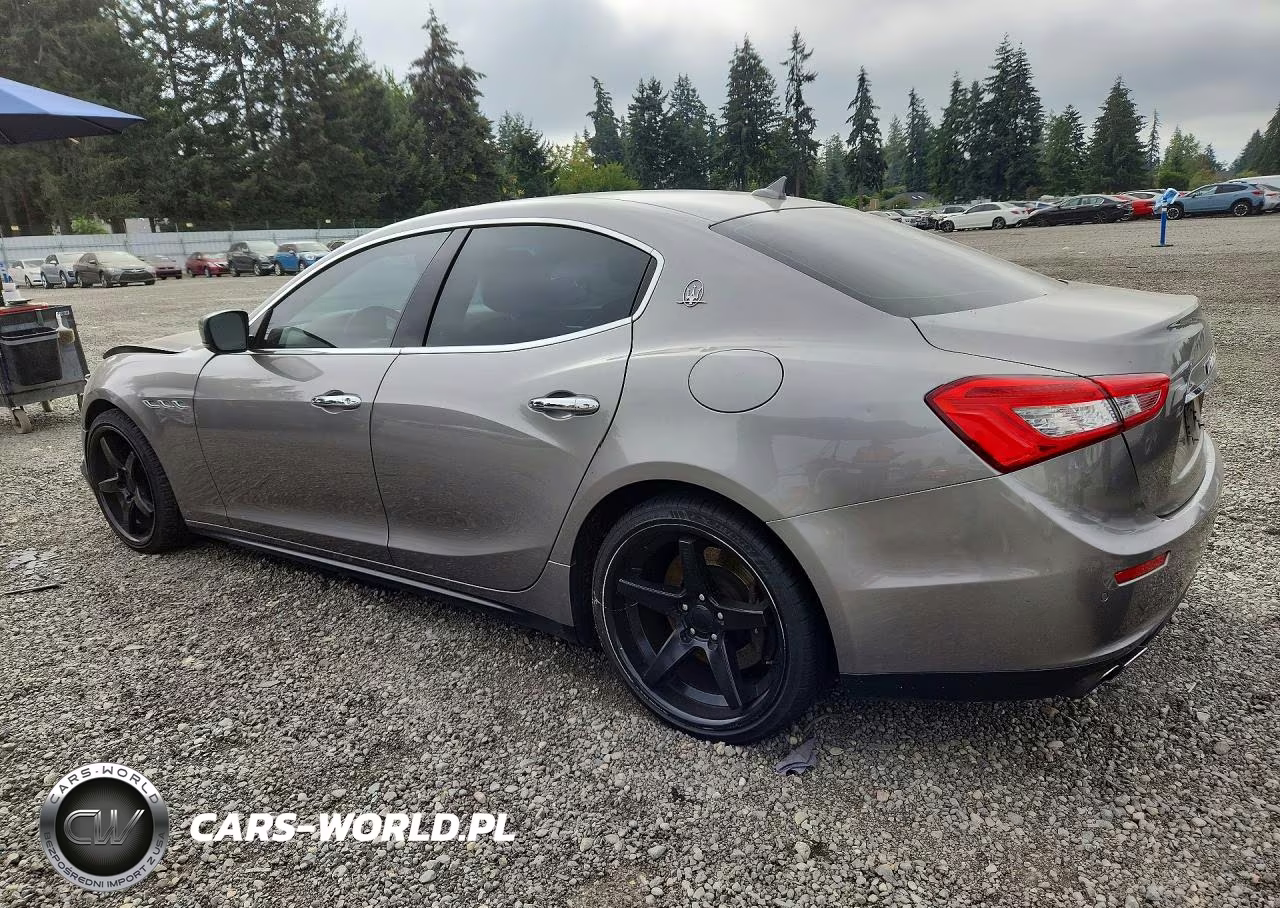 2016 Maserati Ghibli S VIN:ZAM57RSA5G1177400 - 2