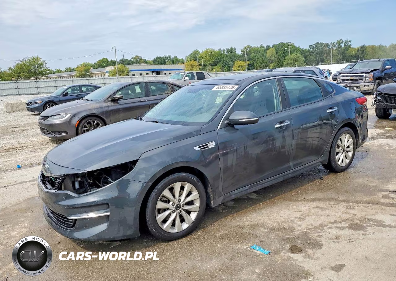 2016 Kia Optima Ex VIN:5XXGU4L37GG007584 - 1