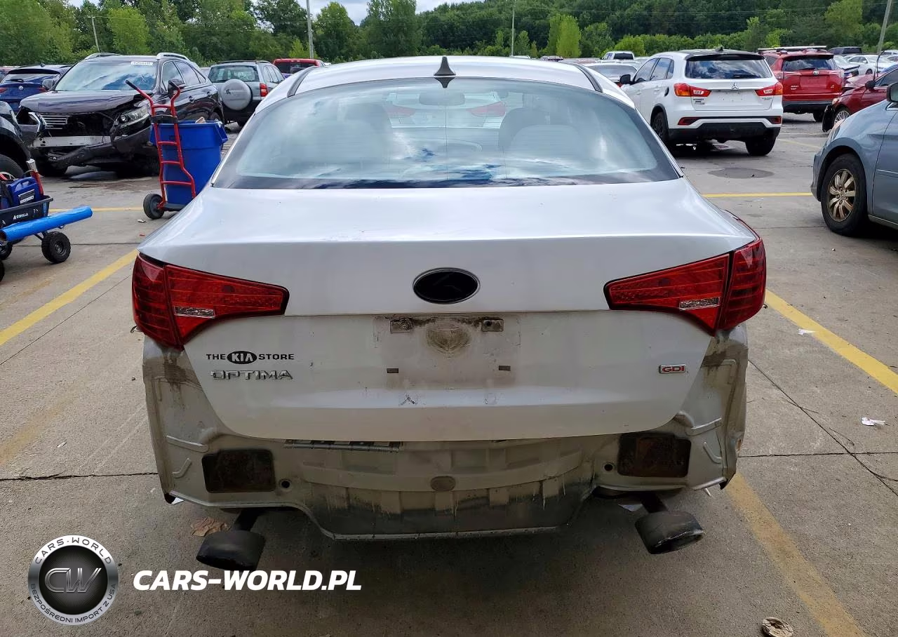 2012 Kia Optima Lx VIN:5XXGM4A76CG074290 - 6
