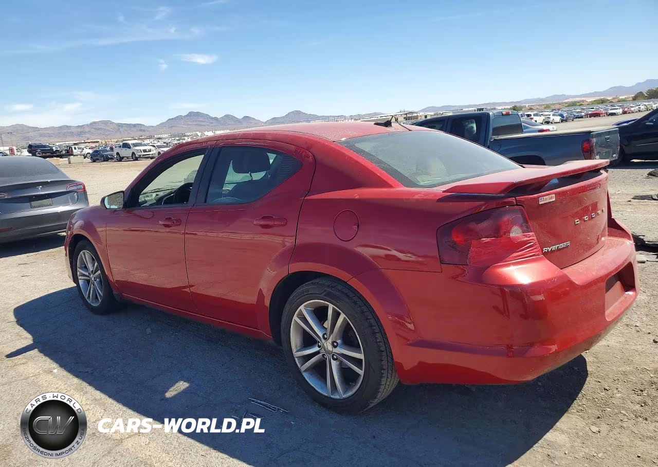 2014 Dodge Avenger Se VIN:1C3CDZAB8EN130161 - 2