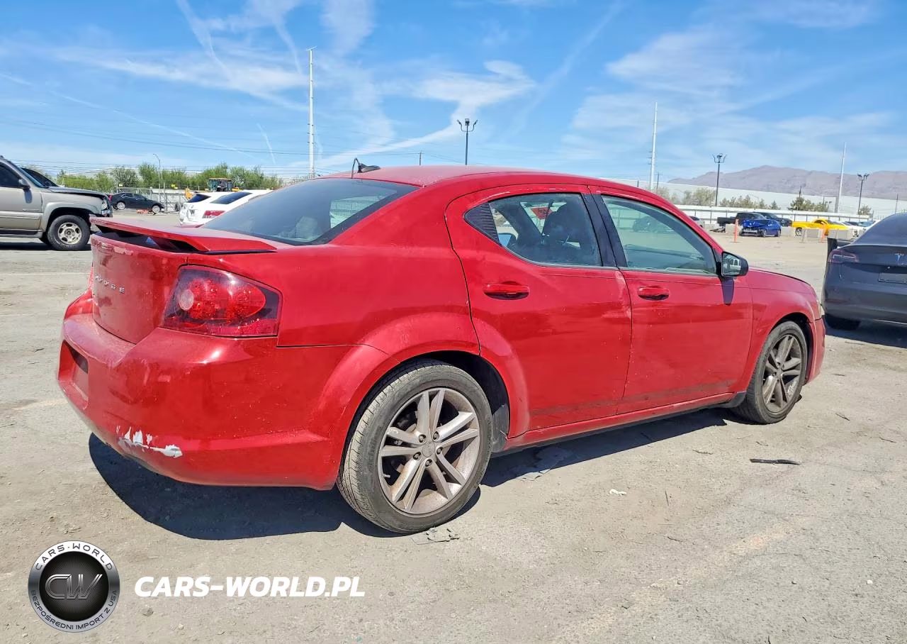 2014 Dodge Avenger Se VIN:1C3CDZAB8EN130161 - 3