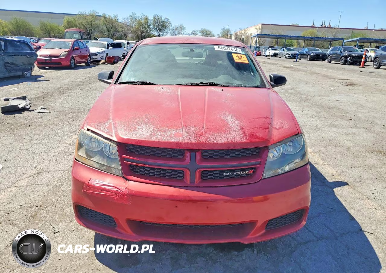 2014 Dodge Avenger Se VIN:1C3CDZAB8EN130161 - 5