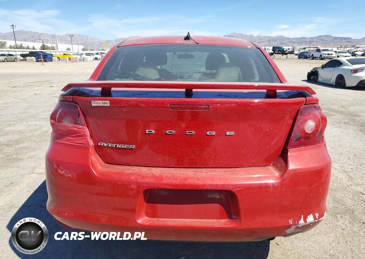2014 Dodge Avenger Se VIN:1C3CDZAB8EN130161 - 6