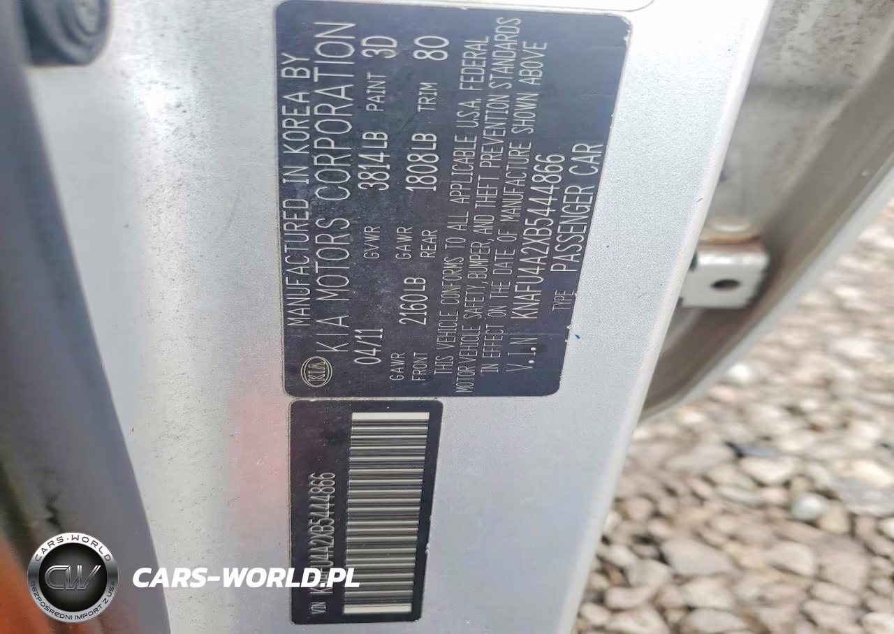 2011 Kia Forte Ex VIN:KNAFU4A2XB5444866 - 12