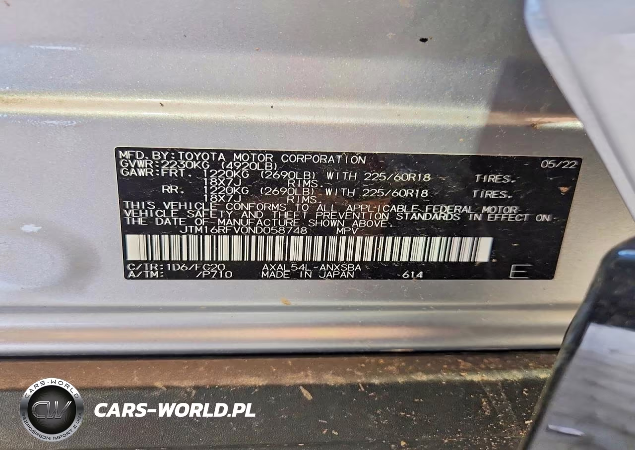 2022 Toyota Rav4 Se VIN:JTM16RFV0ND058748 - 12