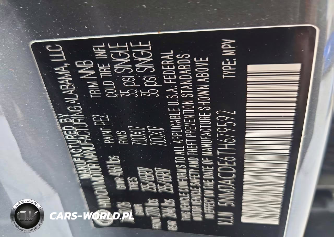 2026 Hyundai Tucson Se VIN:5NMJACDE6TH679592 - 12