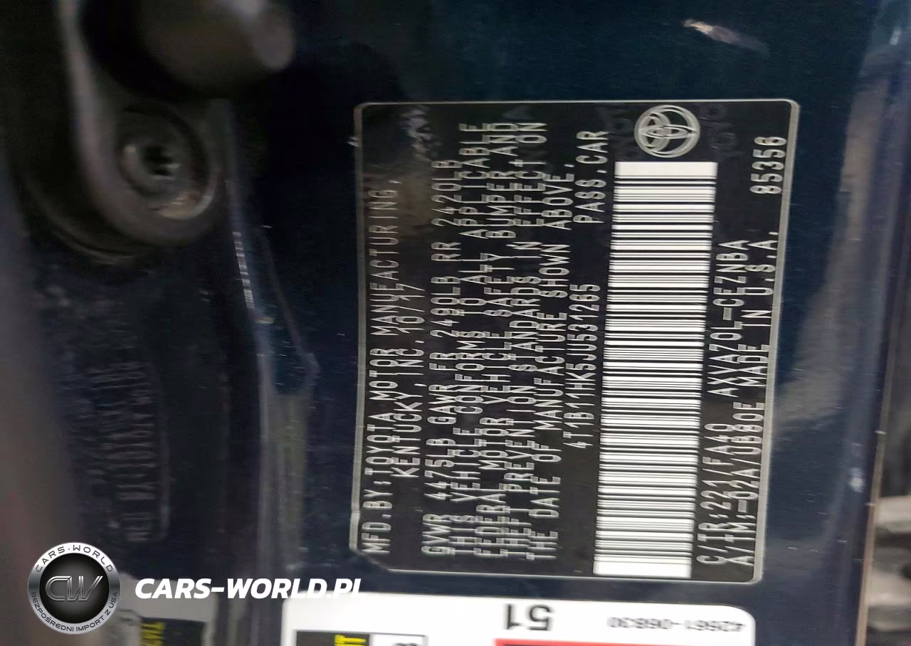 2018 Toyota Camry Le VIN:4T1B11HK5JU531265 - 12