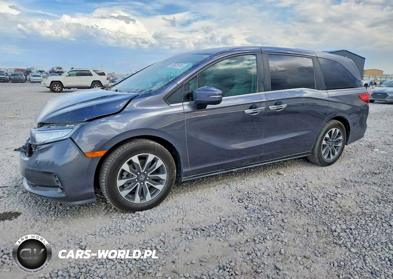 2022 Honda Odyssey Exl VIN:5FNRL6H76NB034102 - 1