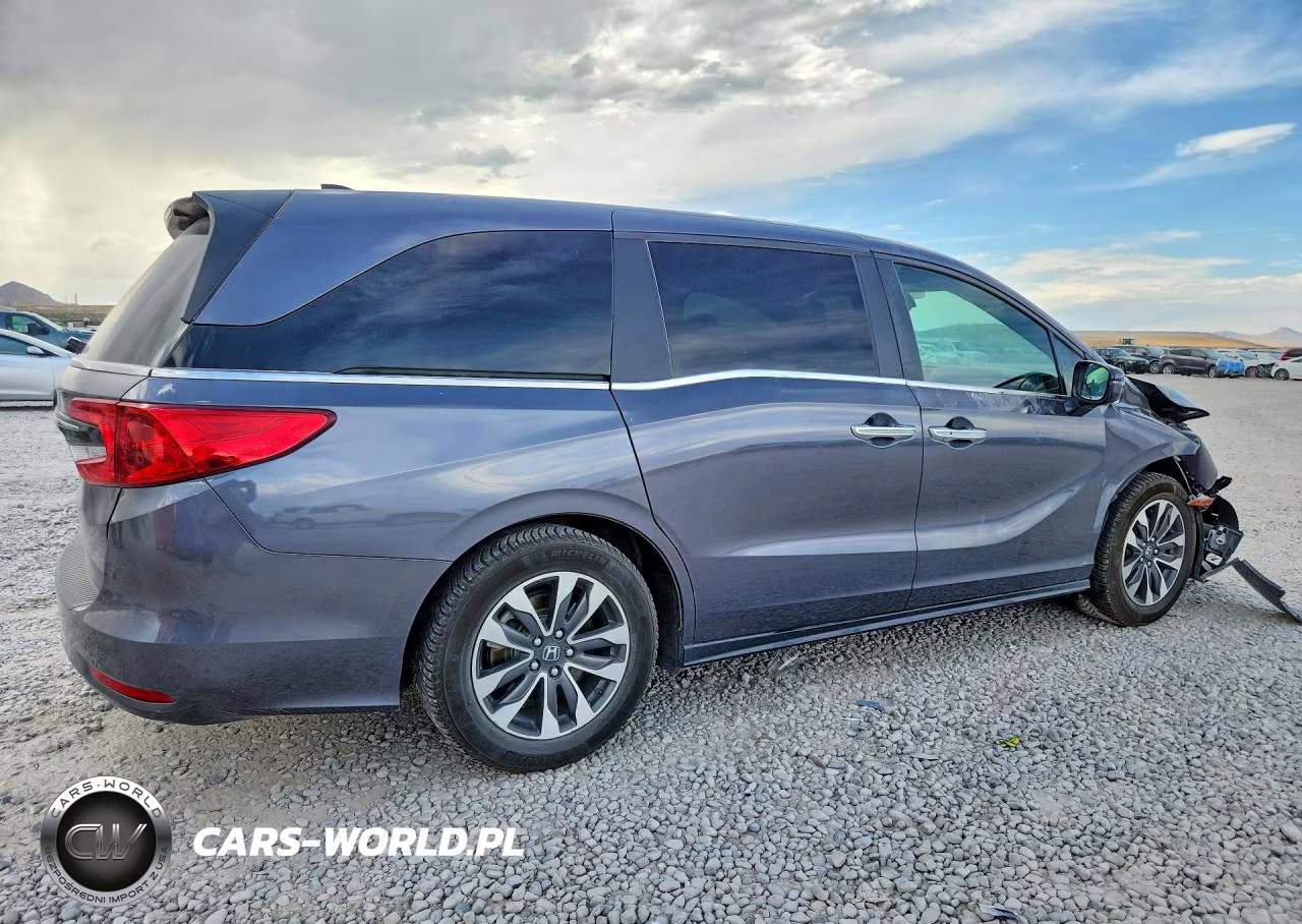 2022 Honda Odyssey Exl VIN:5FNRL6H76NB034102 - 3