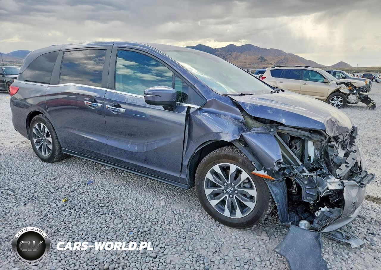 2022 Honda Odyssey Exl VIN:5FNRL6H76NB034102 - 4