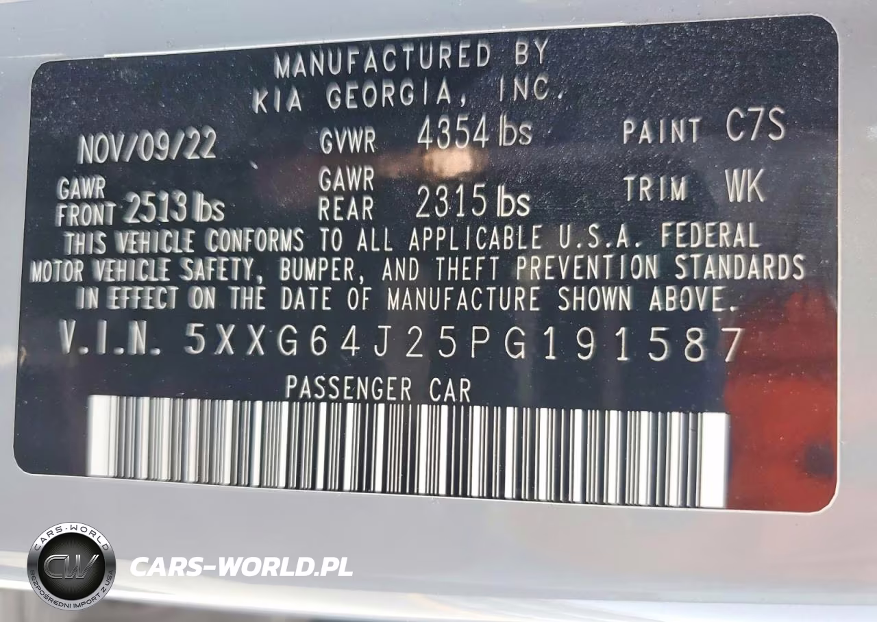 2023 Kia K5 Gt Line VIN:5XXG64J25PG191587 - 12