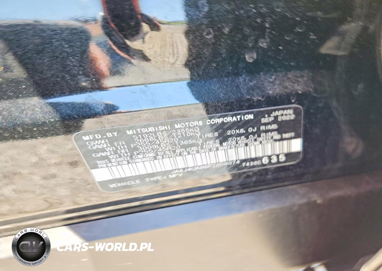 2023 Mitsubishi Outlander Se VIN:JA4J4UA86PZ008074 - 14
