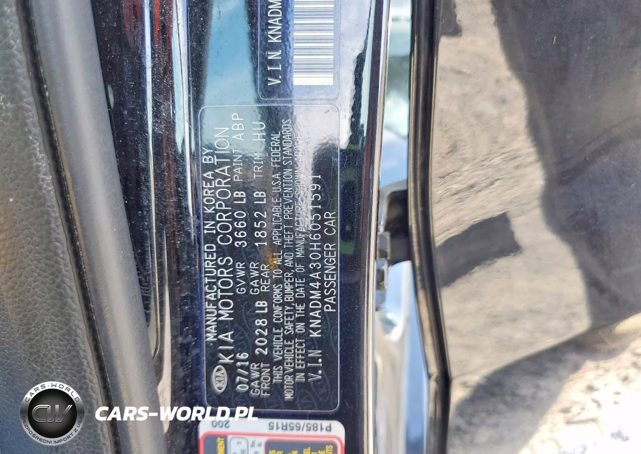 2017 Kia Rio Lx VIN:KNADM4A30H6051591 - 12