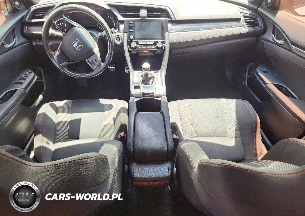 2019 Honda Civic Si VIN:2HGFC1E56KH706837 - 8