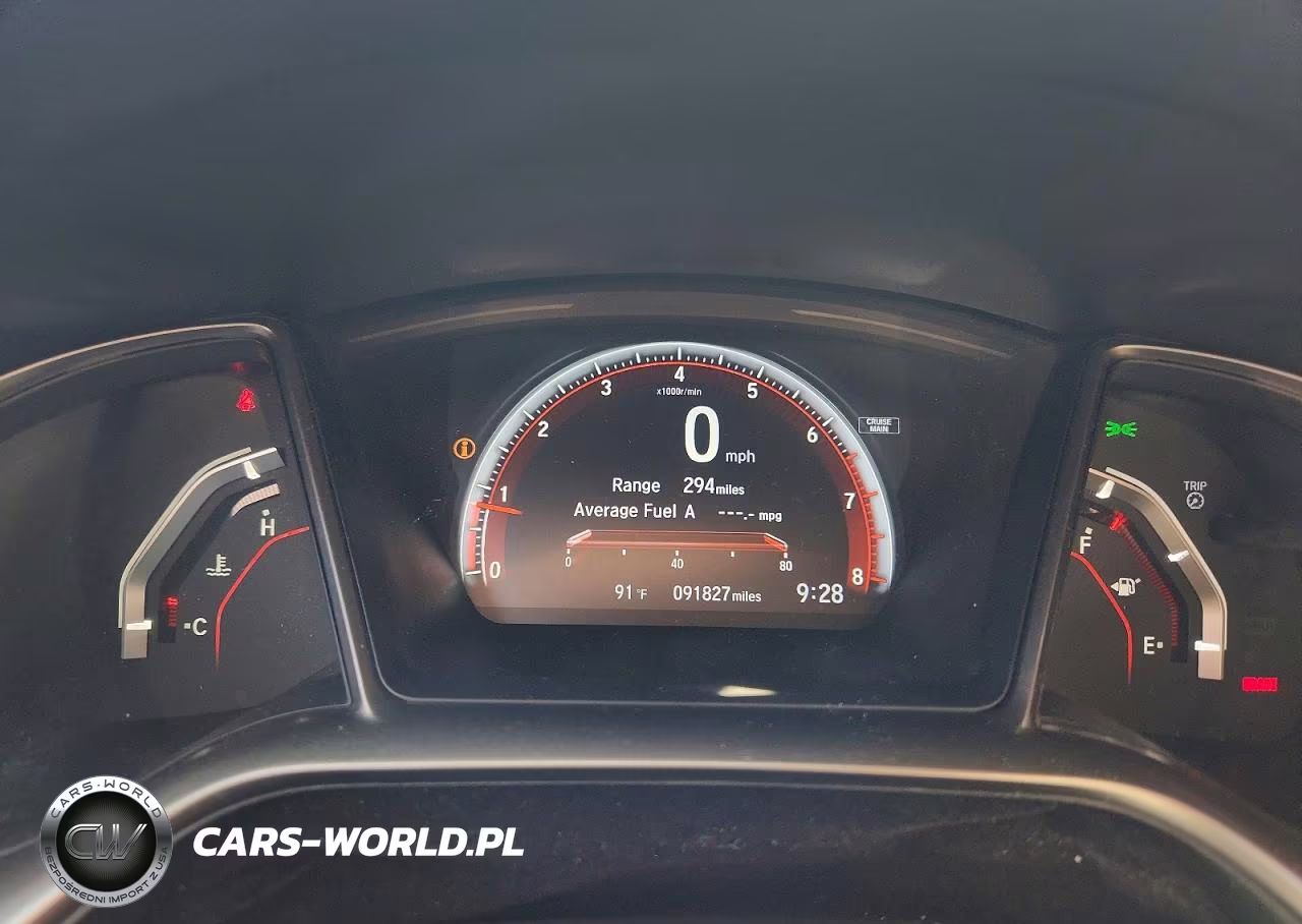 2019 Honda Civic Si VIN:2HGFC1E56KH706837 - 9