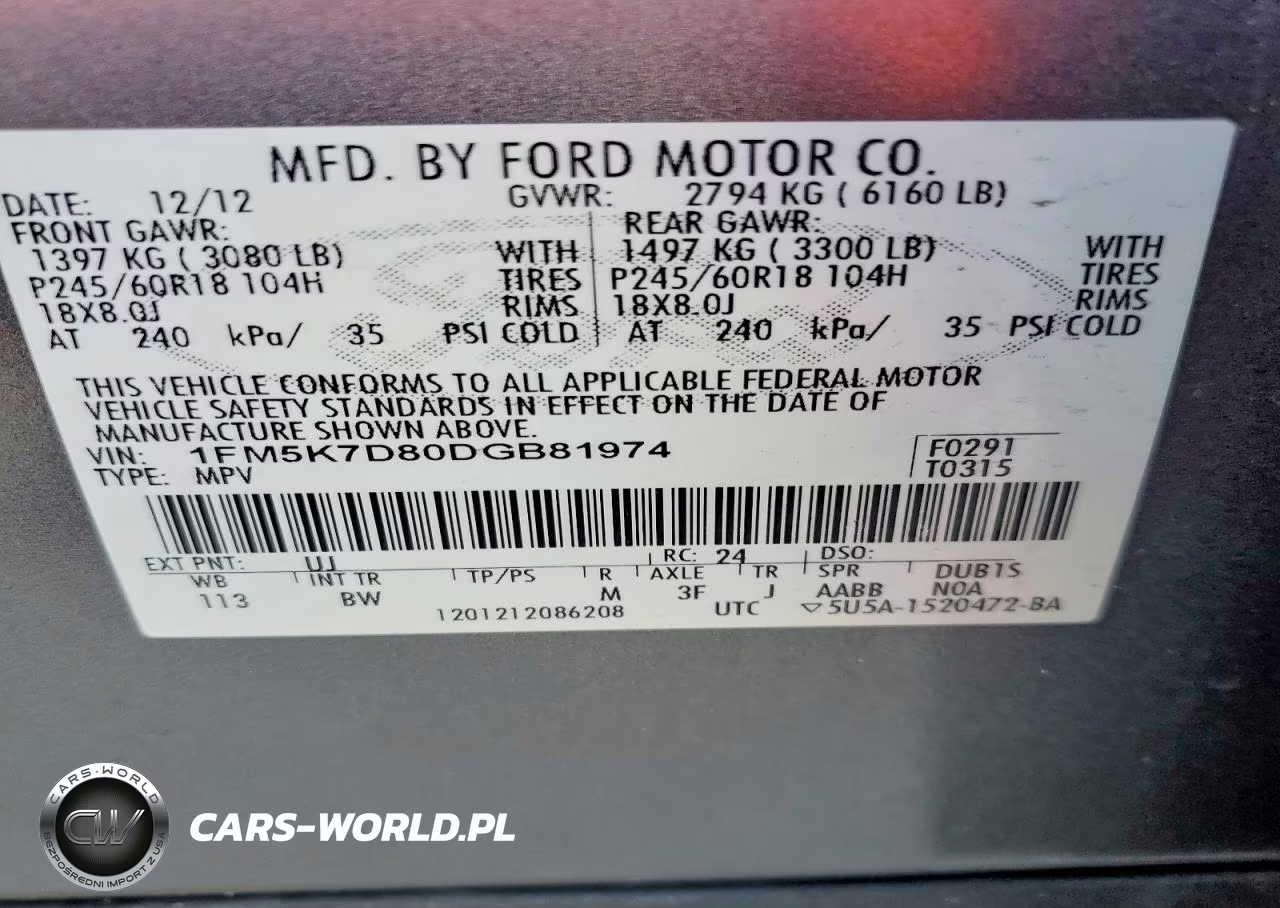 2013 Ford Explorer Xlt VIN:1FM5K7D80DGB81974 - 13