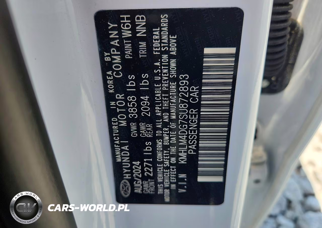 2025 Hyundai Elantra Sel Sport VIN:KMHLM4DG7SU872893 - 12