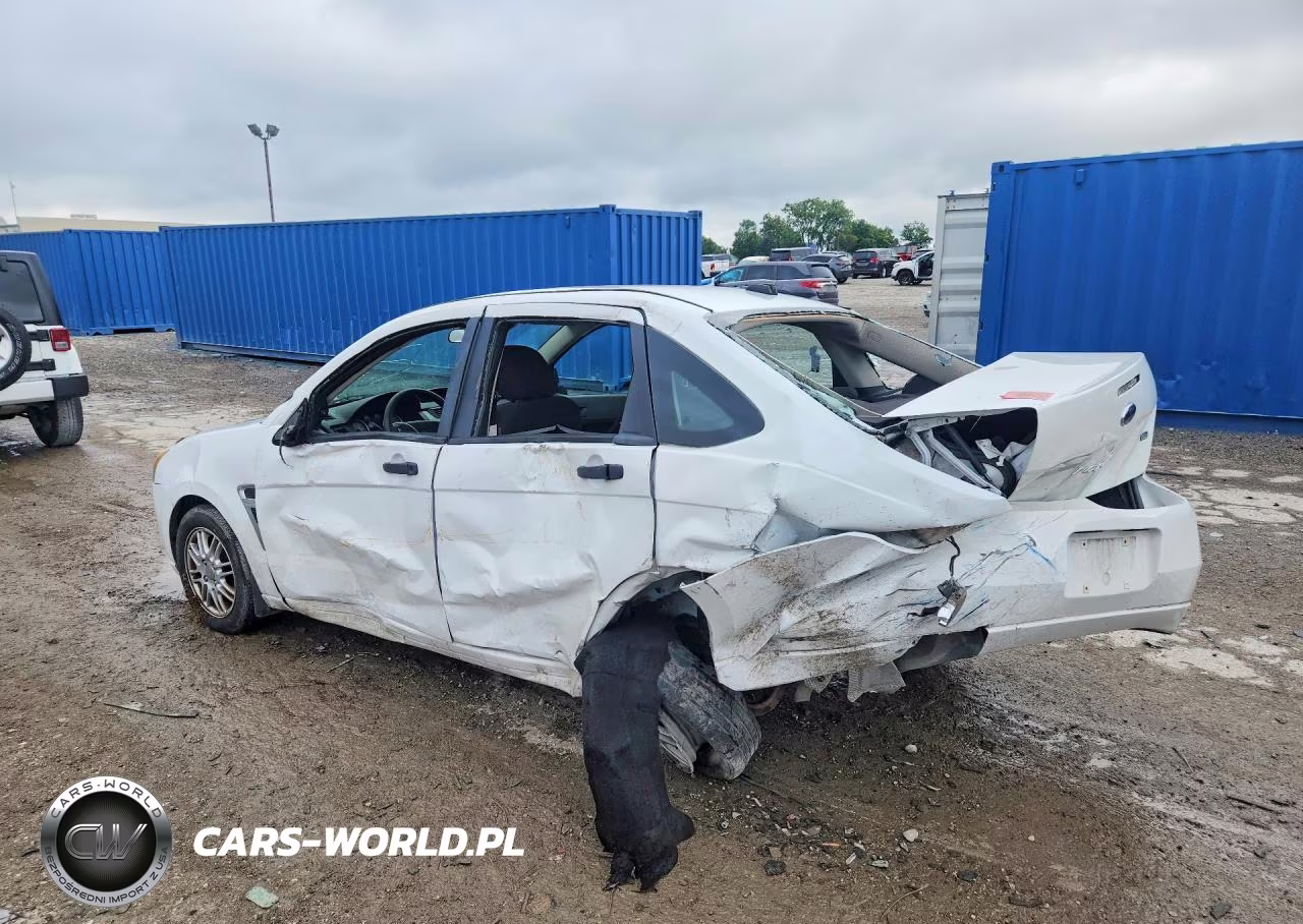 2008 Ford Focus Se VIN:1FAHP35N28W199006 - 2
