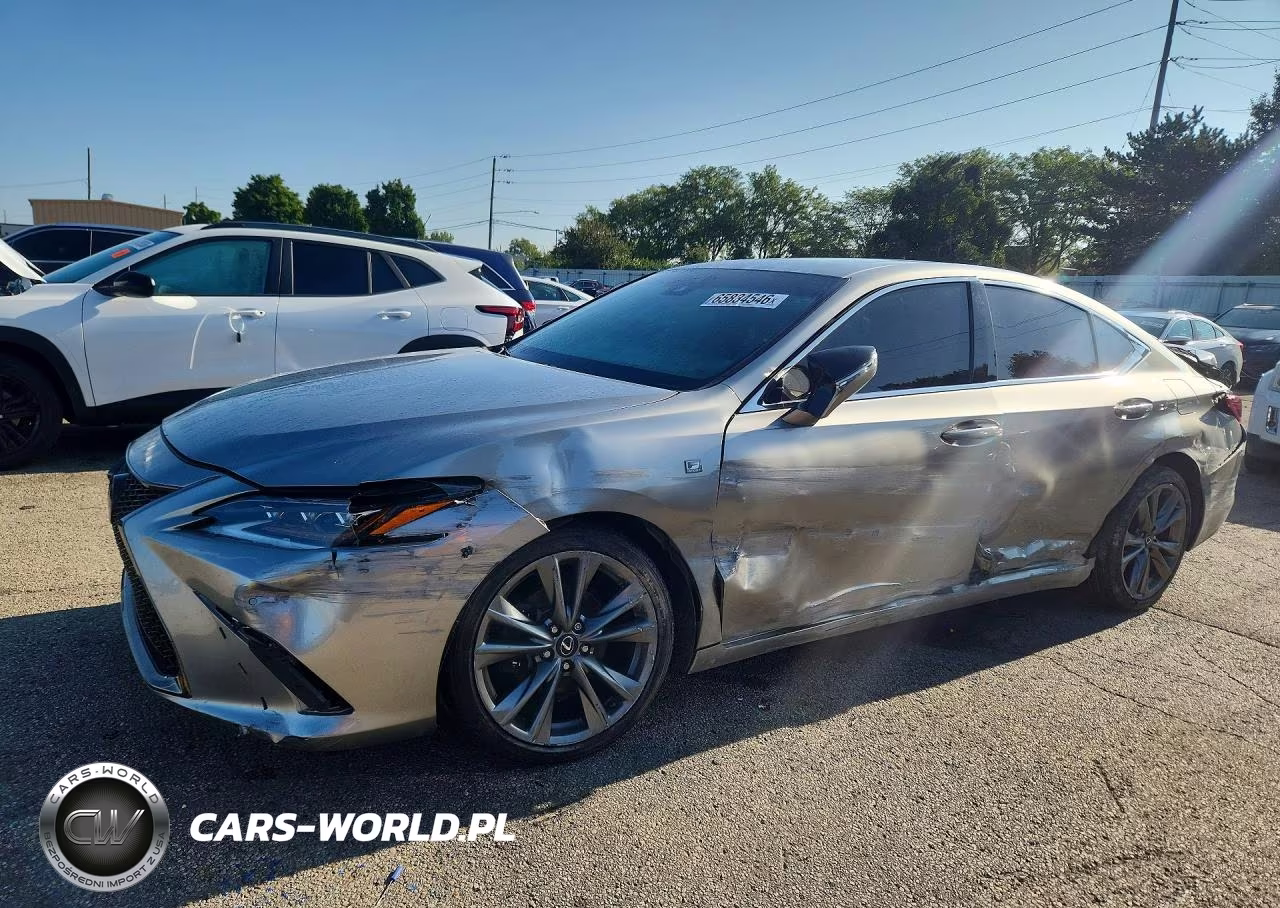 2019 Lexus Es 350 VIN:58ABZ1B17KU010647 - 1