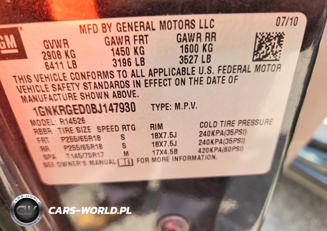 2011 Chevrolet Traverse Lt VIN:1GNKRGED0BJ147930 - 13